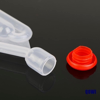 (QOWI)5pcWater Seal Exhaust One way Home Brew Wine Fermentation Airlock Sealed Plastic (4)