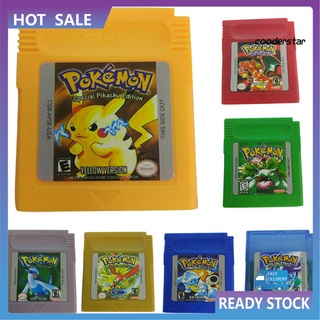 Cartucho De juego Para Nintendo Pokemon Gbc Game Boy versión Version Color
