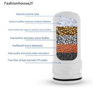 fashionhousejy grifo de cocina montado grifo purificador de agua de carbón activado grifo filtro de agua venta caliente