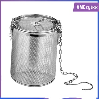 [XMEZYLKK] Stainless Steel Cup Strainer Can Strainer Spice Infuser Herbal Strainer Tea Filter Ball Mesh Filter Strainer, 3 Size