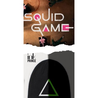 Squid Game, juego del calamar gorro circulo brilla en la obscuridad (3)