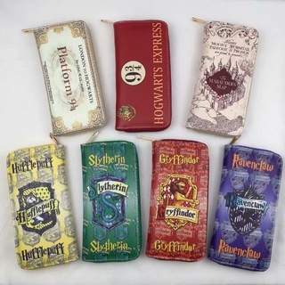 Harry Potter De Lujo De La Escuela Cartera Mágica Hogwarts Cuatro College PU Titular Tarjeta