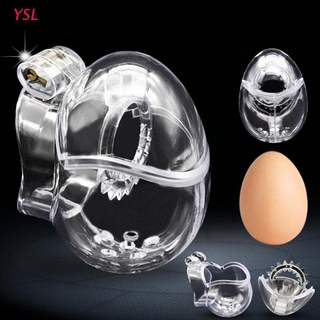 YSL Male Fully Restraint Belt Egg-type Chastity Lock Device Rooster Penis Cage Adult Sex Toys