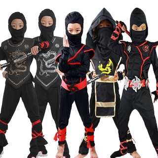 Halloween Costume New Halloween cosplay anime costume kids performance Naruto costume Samurai costume Ninja costume