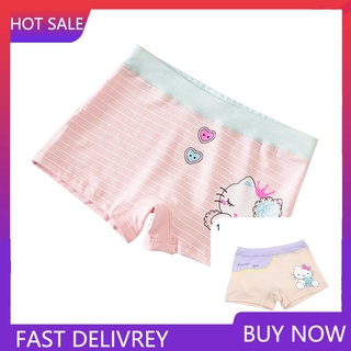 Fa | Tangas de Hello Kitty Para niñas/calzoncillos suaves y transpirables Para niños