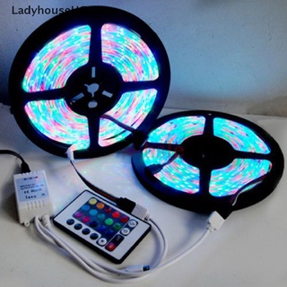 [LadyhouseHG] 5M 3528 SMD RGB 600LEDs LED Tira De Luces Lámpara 24 Teclas IR Control Remoto HOT SELL