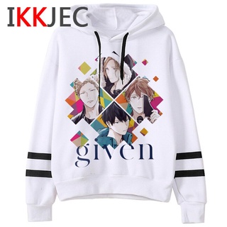 Given Yaoi Bl Given Hoodies Male Printed Hip Hop Korea Men Pullover Hoody Grunge (2)
