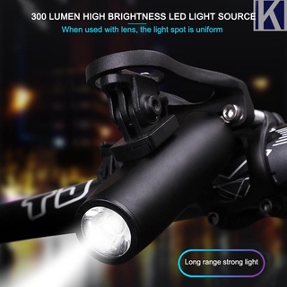(momodining) led luz de bicicleta usb recargable bicicleta linterna impermeable 300lm luces delanteras (1)