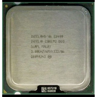 Intel Core 2 Duo E8400@ 3.0Ghz LGA Socket 775