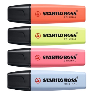 Stabilo Boss Kit 4 marcatextos pastel
