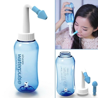 Arandela Nasal para niños RAINBOW-adulto, olla de lavado de nariz para rinitis enjuague botella con