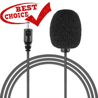 BC Mini micrófono de estudio de 3.5 mm con Clip de micrófono en solapa para altavoz