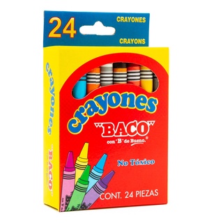 Crayones Baco 24 Piezas