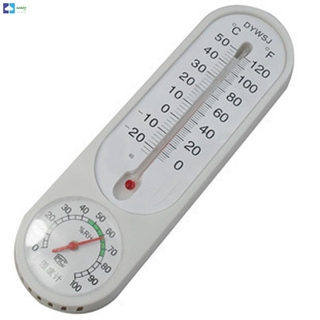 Nuevo termómetro colgante para interiores y exteriores/termómetro de mercurio Temp/higrómetro