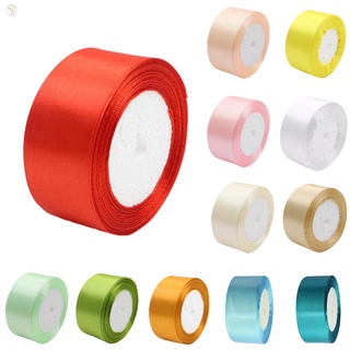 1 roll 40mm 22 Meters silk satin ribbon for wedding party(white)