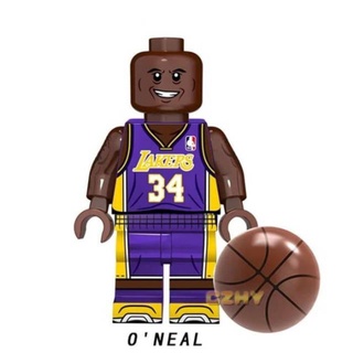 Lego Oneal jugador de baloncesto minifigura atleta jugador de baloncesto