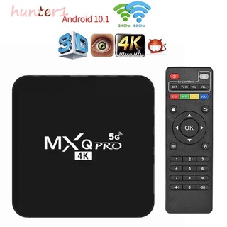 hunter Tv Box Smart 4K PRO 5G 8gb/128gb Wifi Android 10.1 MXQ 4K