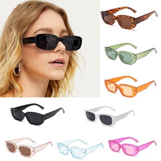 retro rectángulo gafas de sol mujeres y hombres vintage pequeño cuadrado gafas de sol protección uv glasse (1)