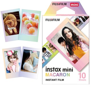 Recarga Instax Mini película instantánea Macaroon Motif contenido 10 hojas