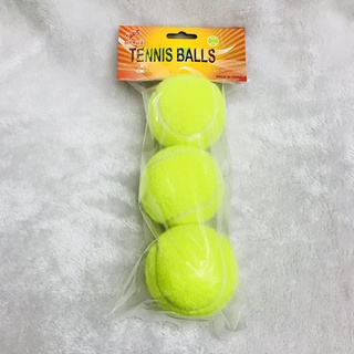 Pelota de tenis duradera de goma pelota de práctica de tenis para la competición de entrenamiento bola elástica tenis R9C2 (6)