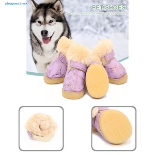 shuyuexi botas ligeras para mascotas/botas de moda para perros/suministros cómodos para mascotas