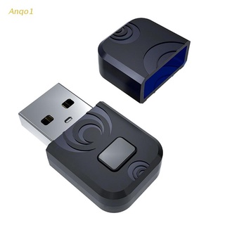 Anqo1 Bluetooth-compatible Dongle Adapter USB 5.0 +EDR Dongle Receiver USB Adapter for X-box One S,Switch Pro，PS4 Wireless