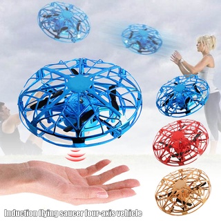 mini dron cuadricóptero de inducción de ufo uhfo luz led usb de carga regalo para niños