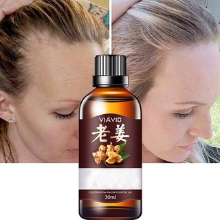 Jengibre rápido crecimiento del cabello suero Anti pérdida reparación tratamiento esencia aceite 30ml litasteful (1)