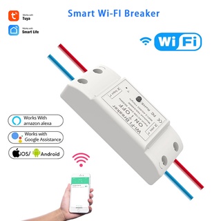 Smart WiFi interruptor APP Control remoto hogar Diy temporizador Wi-Fi interruptor de luz con Alexa Google Home