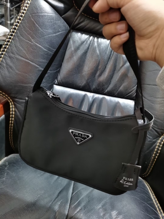 Prada Hot nuevos productos 2020 Prada Mini Hobo Bag bolso de hombro bolso bandolera