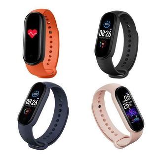 [xiangsizi] reloj inteligente m5 con pantalla a color corazón samrt deporte entrenamiento fitness pulsera monitor deportivo pulsera inteligente (7)