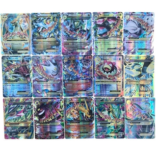50 tarjetas pokemon paquete flash trading tarjetas raras sin repetición (5)