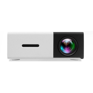 *ldy yg300 blanco y negro hogar proyector portátil mini proyector led soporte multi-languauge soporte multimedia documentos