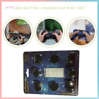 Gamepad Trigger Extension Cross Key L2R2 Button+rocker Cap 8-in-1 Set For PS5