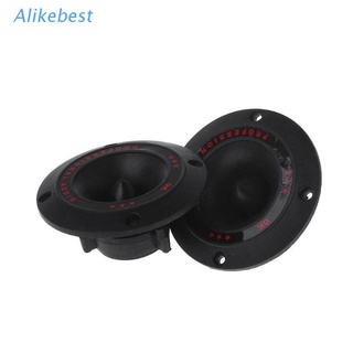 ALIK 2PCS Piezoelectric Tweeter 3" Audio Speaker Treble Ceramic Piezo Loudspeaker PA/DJ Tweeters Replacement Home Subwoofer Stage Sound DIY