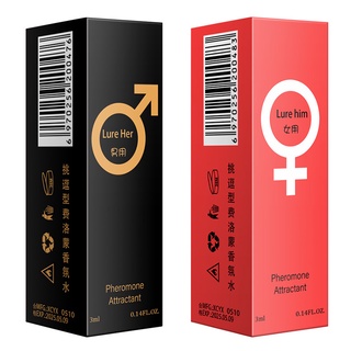 Perfume de feromonas de 3 ml, cuidado de fragancias de alta calidad para hombres y mujeres, regalos de vacaciones