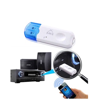 Receptor USB AUX Bluetooth manos libres Kit de coche inalámbrico Audio estéreo USB transmisor a coche reproductor Mp3 altavoz sin Jack de 3,5 mm
