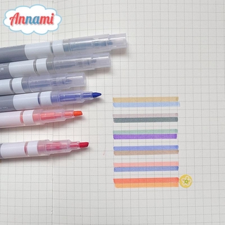 annami - resaltadores de doble punta, diseño de morandi mark, suministros de oficina