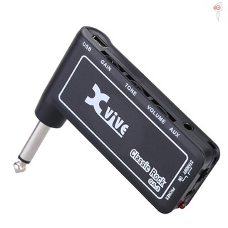 Mini Amplificador Portátil recargable Para Guitarra eléctrica con enchufe/conveniente (8)