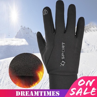 guantes antideslizantes impermeables para ciclismo al aire libre, color negro (3)