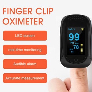 Oxímetro de pulso de dedo/Monitor de saturación de oxígeno en sangre/frecuencia de la yema del dedo