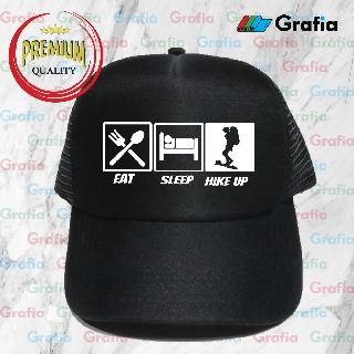 Comer dormir camionero neto sombrero de caminata