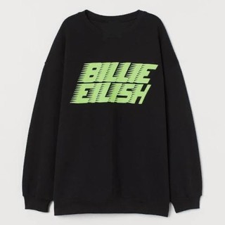 Suéter básico BILLIE EILISH Racing NAME polar Material M-XXL (negro) MALEY FASHION