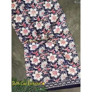 Bangbiron Premium sello Batik tela floración Floral motivo
