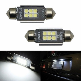 Bombillas de luz LED placa de matrícula blanco 12V DC 36 mm 6000K accesorios para BMWBrand nuevo y alta calidad
