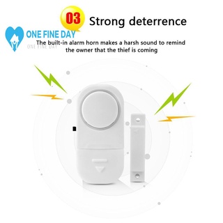 Smart Door Sensor Window Door Magnetic Detectors Open Unit Alarm Home System Burglar Security B6X7
