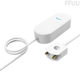 [Ffuu] alarma de fuga de agua WiFi Smart Sensor de desbordamiento de agua de la cocina del hogar Detector de fugas de baño suministros de seguridad (1)