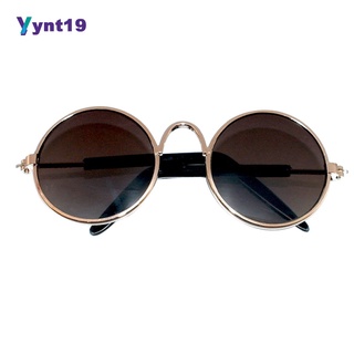 Ynt1 lentes de sol de moda para gato/gato/protección de ojos/perro/gato/gatito/accesorios para fotos