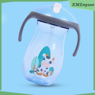 [xmenpsoo] paja de agua potable no derrame a prueba de fugas taza sippy para niños pequeños 330 ml