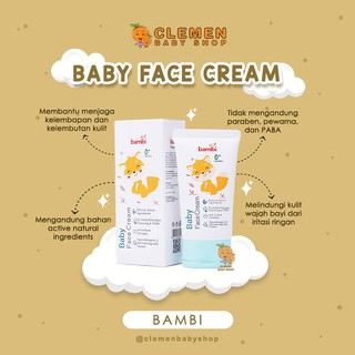 Bambi Baby crema facial 50ml